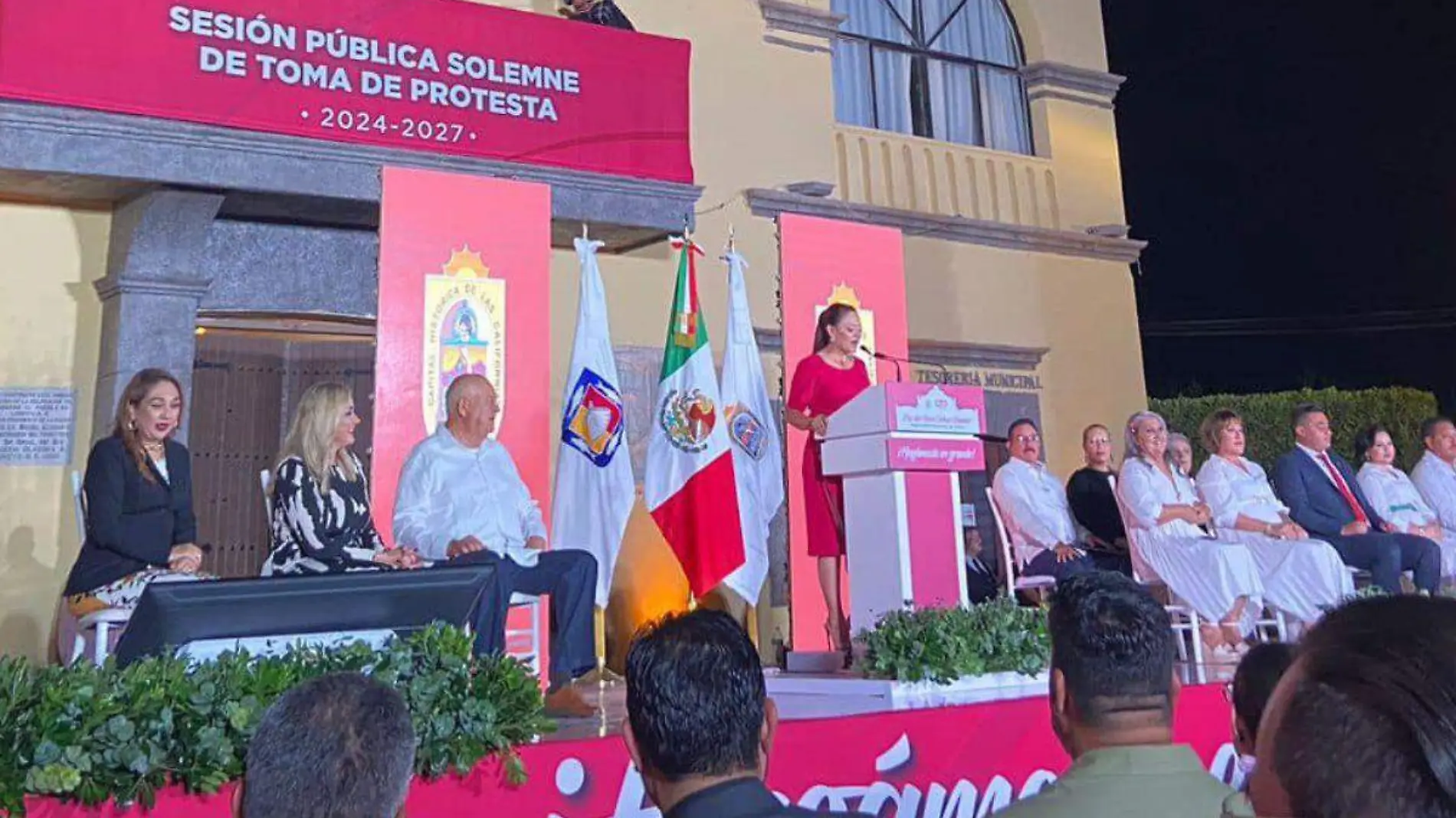 toma de protesta de alcaldesa de loreto